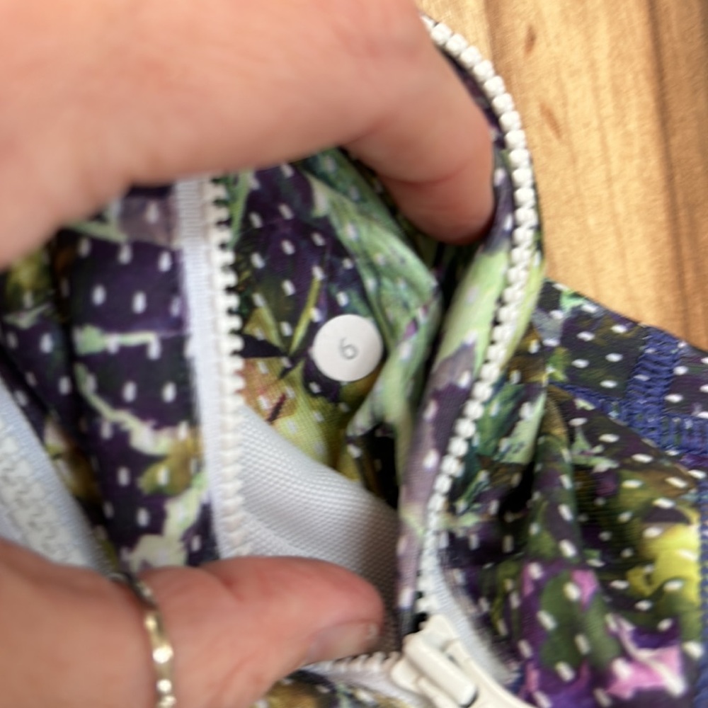 Lululemon Define Jacket šfloral white multi 6 - Picture 8 of 11